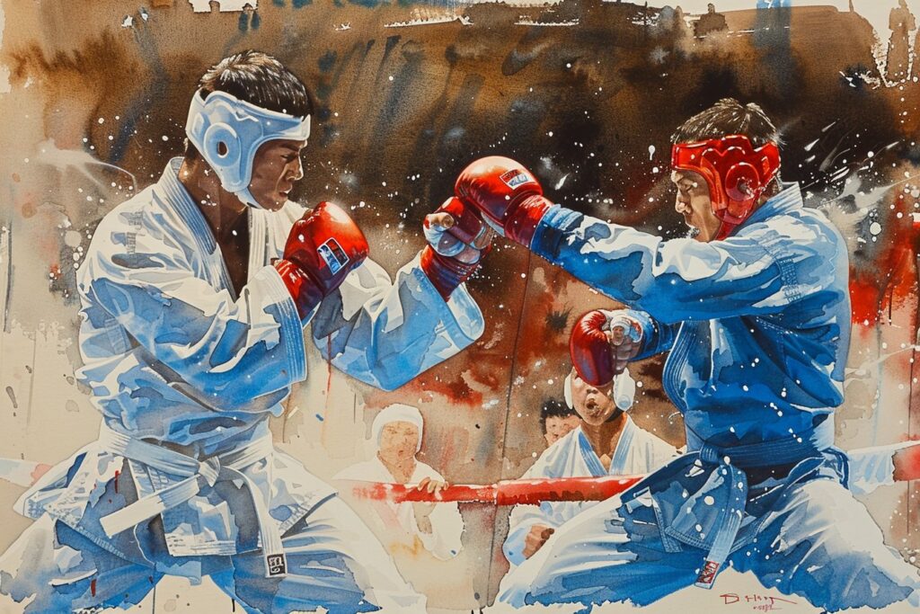 Découvrez les meilleures compétitions de Kung-Fu aquarelles en France