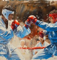 Découvrez les meilleures compétitions de Kung-Fu aquarelles en France