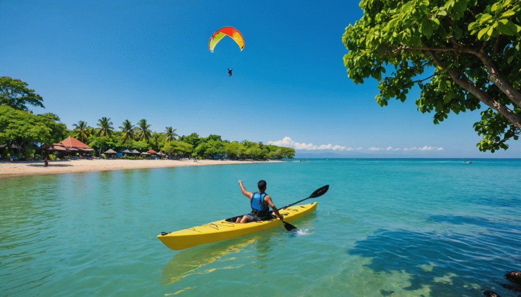 Voile – kite et kayak : explorer la baie de Sanur autrement