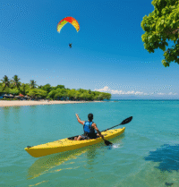 Voile – kite et kayak : explorer la baie de Sanur autrement