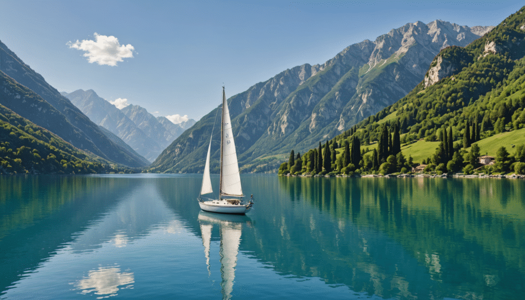 Navigation loisir et lacs accessibles en Italie