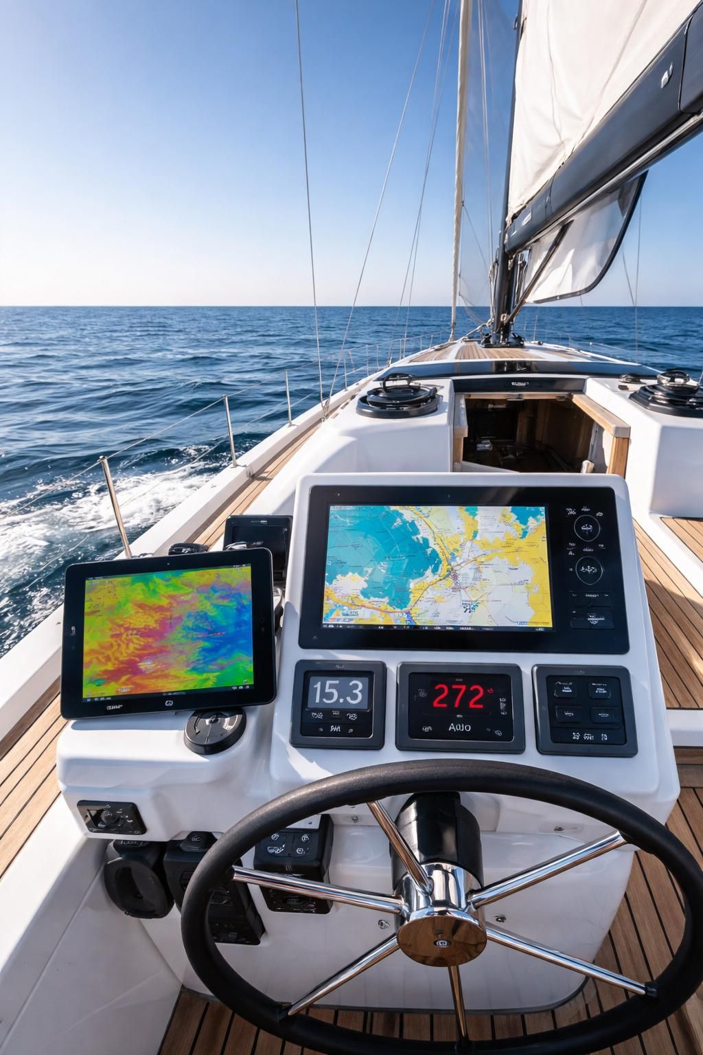 découvrez des voiliers équipés des dernières technologies : gps garmin pour une navigation précise, pilotes automatiques raymarine pour une meilleure maîtrise, et applications météo windy pour anticiper les conditions en mer.