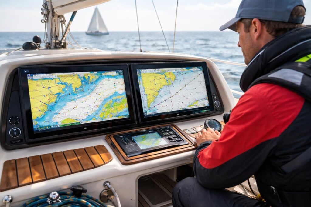 Logiciels de navigation maritime avec Navionics et OpenCPN pour planifier vos sorties voile