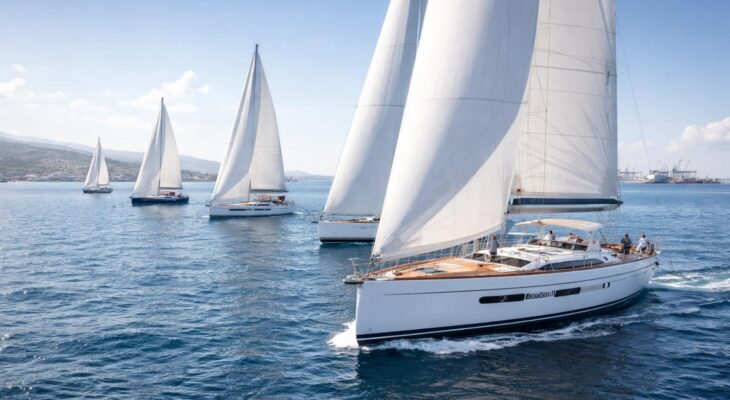 Naviguer vers des solutions pour entreprises maritimes avec des voiliers professionnels Beneteau