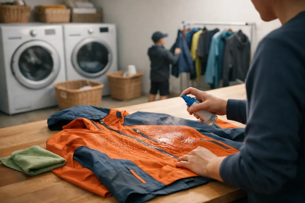 Un textile technique perd sa respirabilité par l&rsquo;entretien